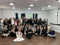 Uczniowie podczas warsztatów
