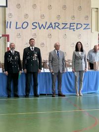 Dyrekcja szkoły wraz z Gości