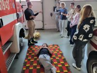 Uczniowie podczas warsztatów