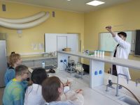 Uczniowie podczas warsztatów