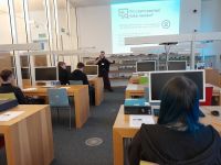 Uczniowie podczas lekcji