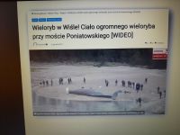 informacja na ekranie