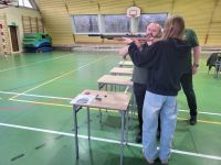 uczniowie podczas zawodów