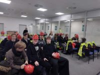 Uczniowie podczas wycieczki