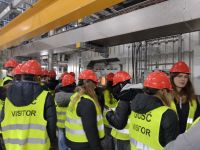 Uczniowie podczas wycieczki