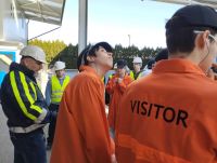 Uczniowie podczas wycieczki