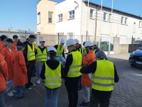 Uczniowie podczas wycieczki