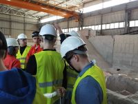 Uczniowie podczas wycieczki