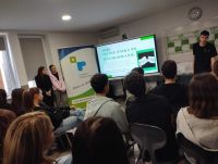 Uczniowie podczas warsztatów