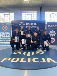 Uczniowie podczas zawodów