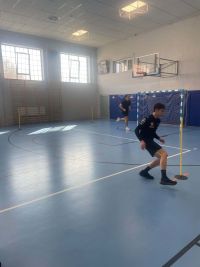 Uczniowie podczas zawodów