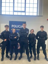 Uczniowie podczas zawodów