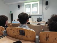 Uczniowie podczas wycieczki