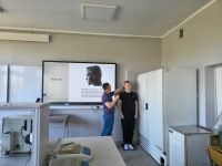 Uczniowie podczas warsztatów