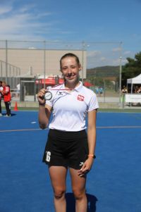 Jagoda z medalem