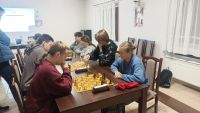 Uczniowie w czasie zawodów