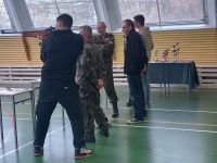 Uczniowie podczas zawodów