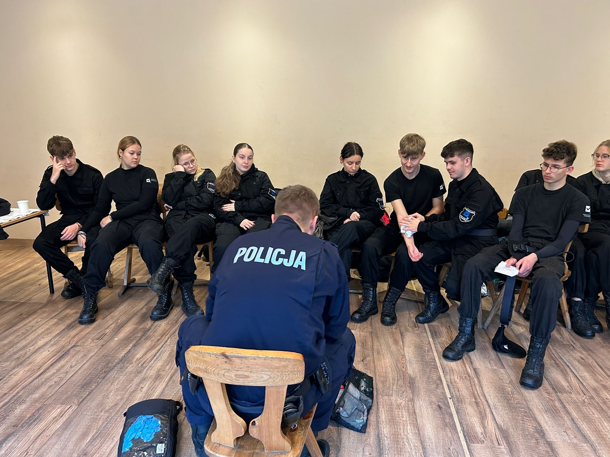 Obóz kompetencyjny klas policyjnych