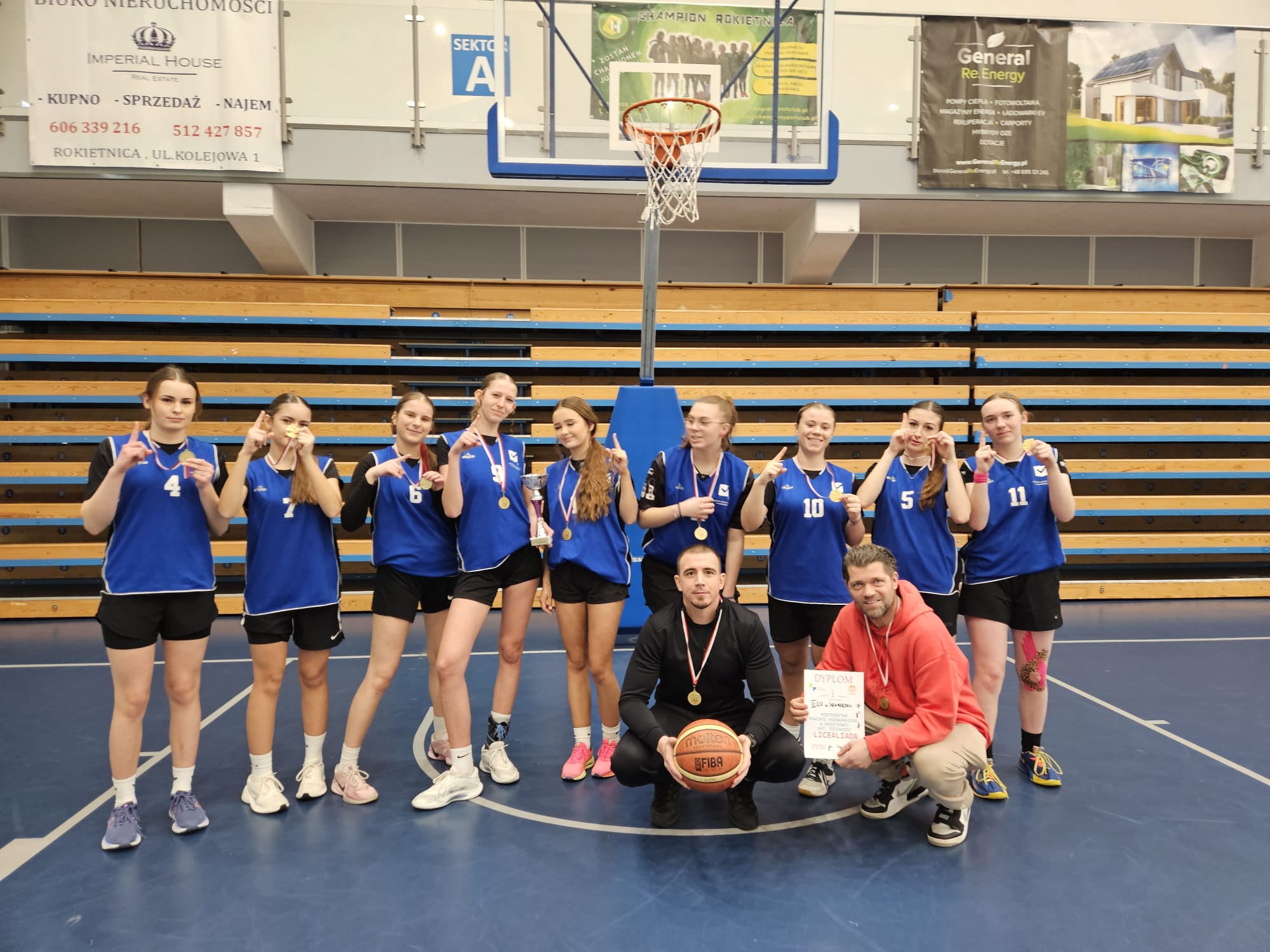 Podwójne zwycięstwo naszych koszykarek!