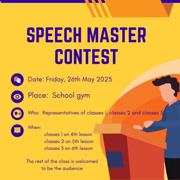 Speech Master Contest